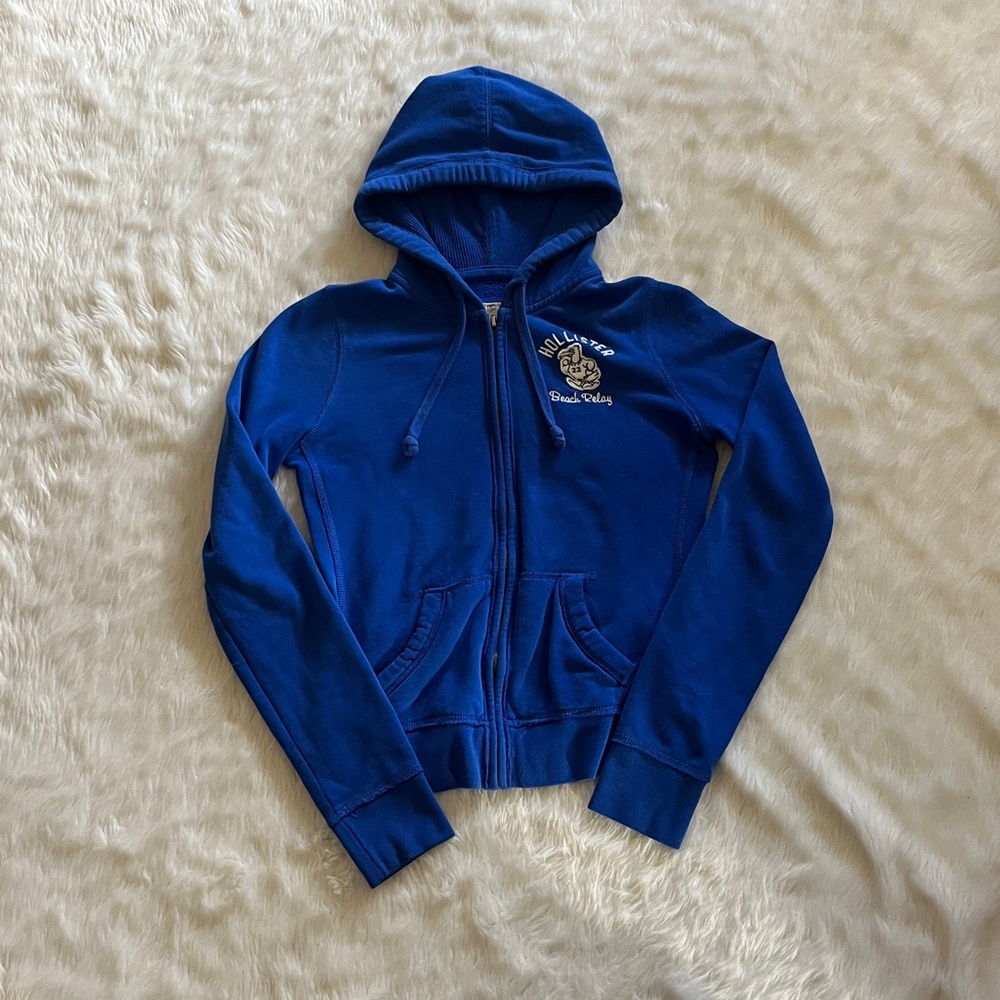 Hollister Royal Blue Hoodie. Y2K.